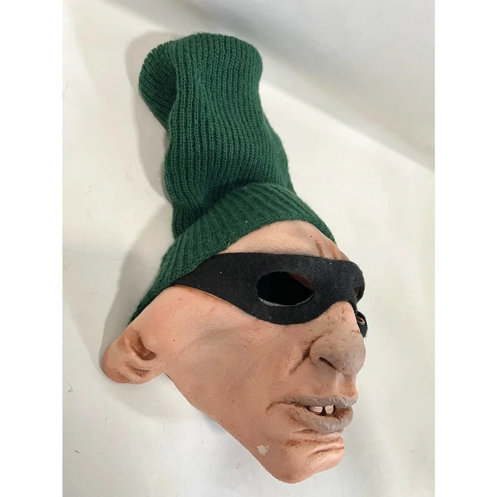 Vintage 1984 B.S.S Be Something Studios Bank Robber Halloween Mask